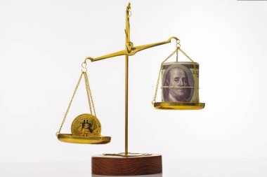 Bitcoin değeri artış eğilimi. Sikke dengeye karşı daha ağır. -ını
