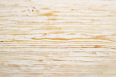 Beyaz fırçalanmış ahşap doku üst görünümü.