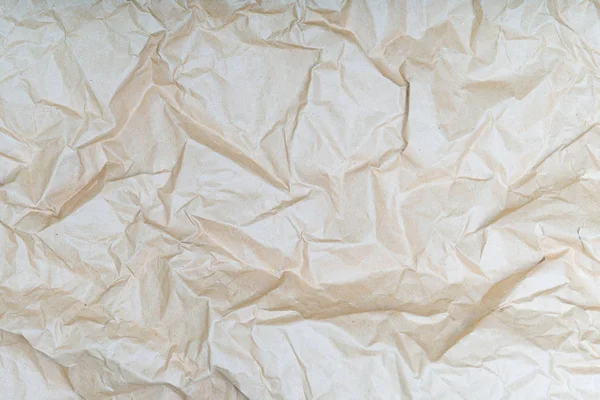 Wrinkled paper texture or background — Stock Photo, Image