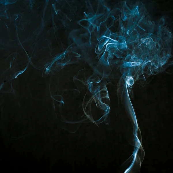 smoke cloud with black background. fog texture - image