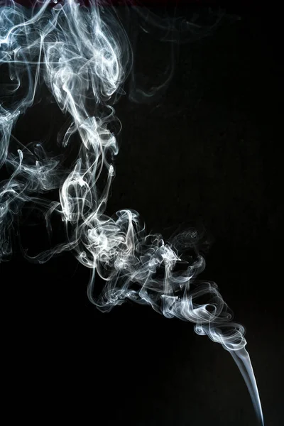 smoke cloud with black background. fog texture - image