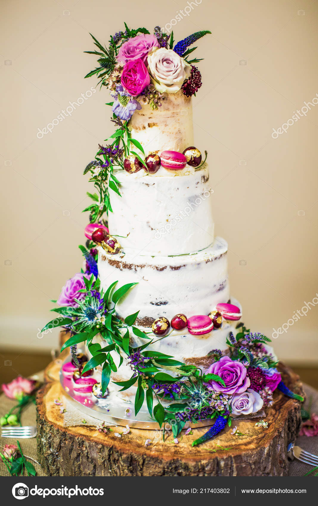 Beautiful Big Cake Flowers Indoors Stock Photo by ©MiraMstock ...