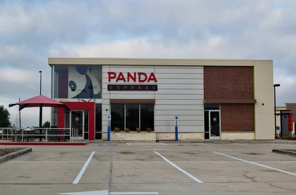 Houston Texas Estados Unidos 2019 Salida Panda Express Que Sirve — Foto de Stock