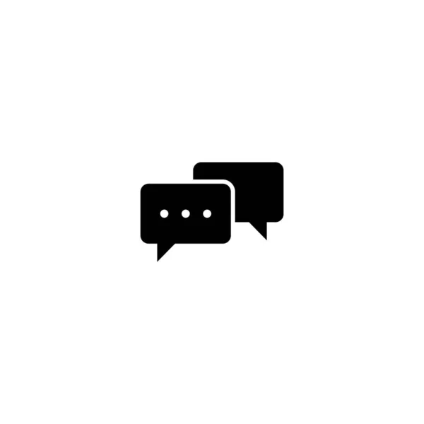 Chat Icon Vector Trendigen Stil Symbolbild Botschaft — Stockvektor