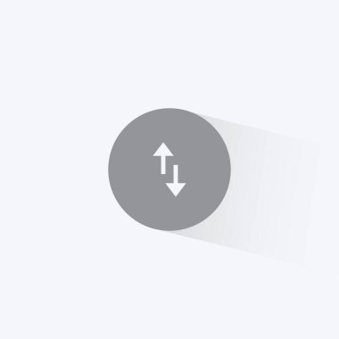 Mobil Düz Biçimli Mobil Veri Simgesi Vektörü. İnternet Bağlantısı Sembol İllüstrasyonu