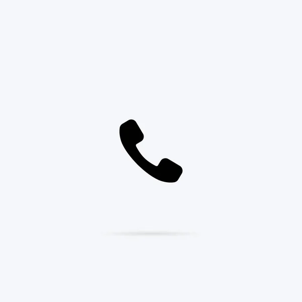 トレンディスタイルの電話アイコンベクトル シンボルイラストを呼び出す — ストックベクタ