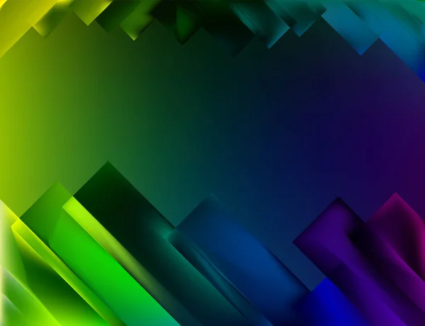 Abstracte Geometrische Trendy Vormen Van Gradient Achtergrond — Stockfoto