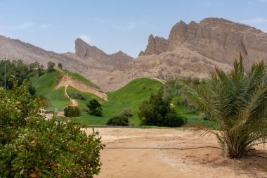 Al Ain, Birleşik Arap Emirlikleri içinde Green Mubazzarah Park.