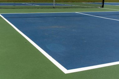 Michigan, ABD pickleball mahkeme rekreasyon spor 