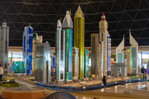 Dubai Dubai Birleşik Arap Emirlikleri 2020 Legoland Dubai Lunaparkı Emirates — Stok fotoğraf