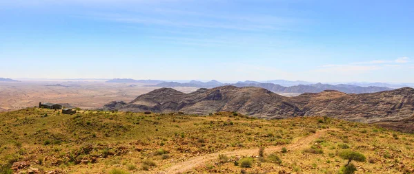 Pohled Silnice Mezi Windhoek Solitaire — Stock fotografie