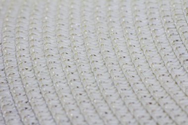 Doku beyaz hasır şapka