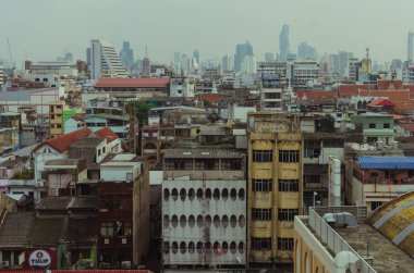 Bangkok. Tapınaktan bakış açısı
