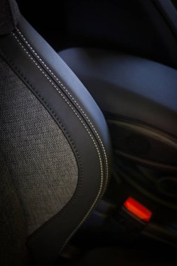 Renk detay Tekstil koltuk bir araba.