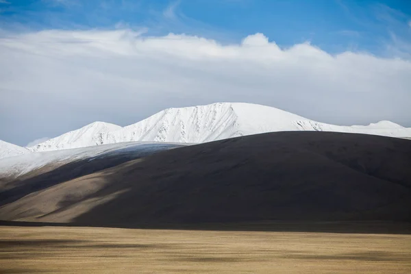 View Snowy Mountain Range Tahikistan — Stock Photo, Image