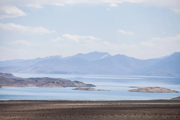 Vista Del Lago Karakul Autopista Pamir Tayikistán —  Fotos de Stock