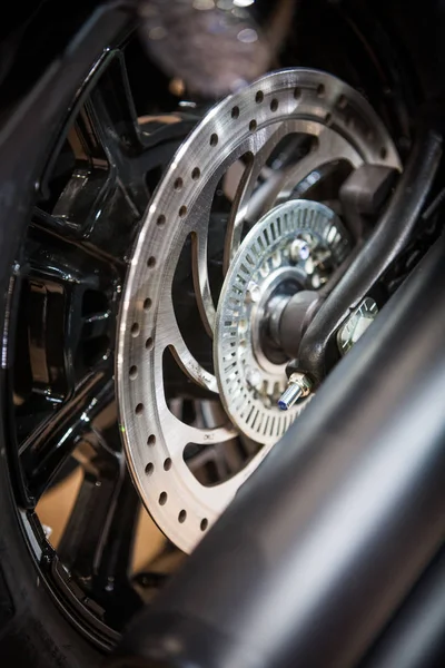 Close Shot Motorcycle Disk Rear Brake — Stock Photo, Image