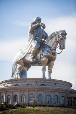 zonjin boldog Moğolistan Cengiz Kağan Anıtı.