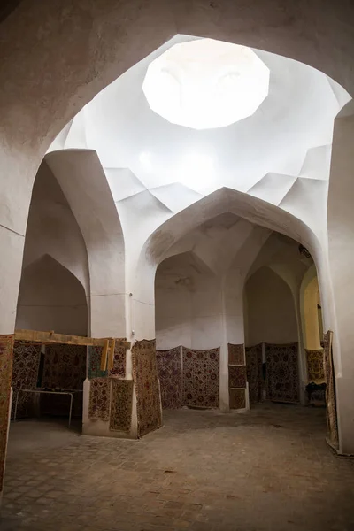 Prospettiva Corridoio Arco Bukhara Uzbekisan — Foto Stock