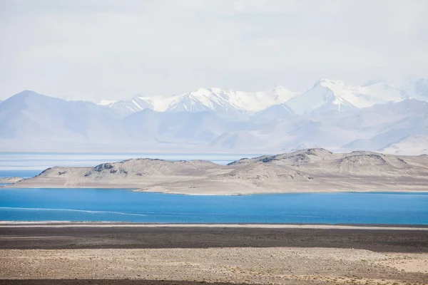 Utsikt Över Sjön Karakul Pamir Highway Tadzjikistan — Stockfoto