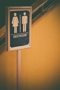 Wc işareti göstergesi