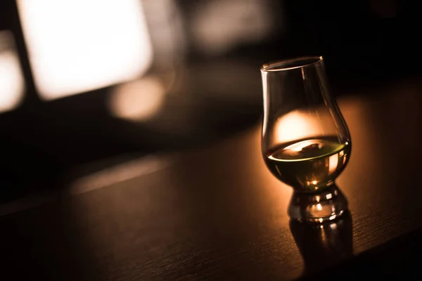 Glencairn whisky szkło — Zdjęcie stockowe