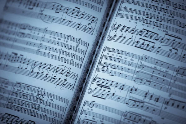 Music sheet with notes — Stock Photo, Image