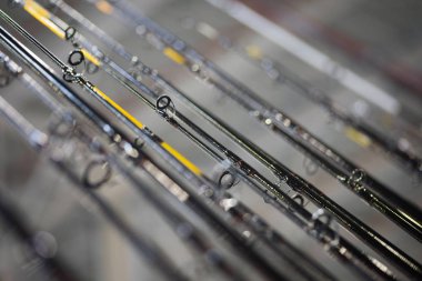 birçok balıkçılık çubuklar