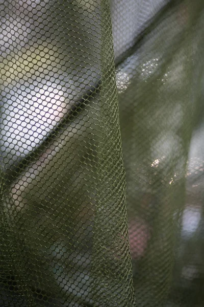 Close up shot of a fishing net — Stock Photo, Image