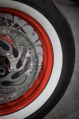 Motosiklet tekerlek detay