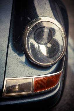 Vintage klasik araba Headlight