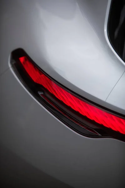 Tail lights of a supercar — Stock Photo, Image