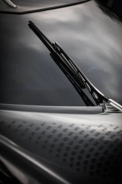 現代車のウィンドスクリーンワイパー — ストック写真