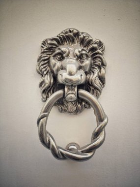Aslan kafa metal kapı tokarı