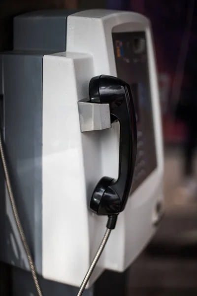 Weathered public phone — Stock Photo, Image