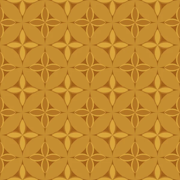 Modèle Géométrique Sans Couture Avec Des Éléments Floraux Abstraits Basés — Image vectorielle