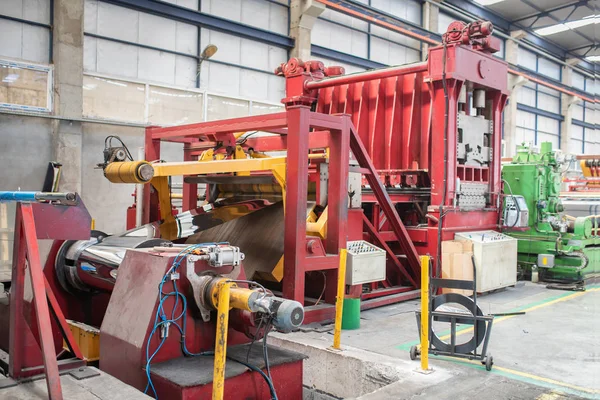 Enorme Machines Fabriek Voor Vervaardiging Van Metalen Werken — Stockfoto