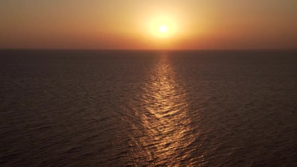 Atardecer Playa Salida Del Sol Puesta Del Sol Atardecer Olas — Vídeos de Stock