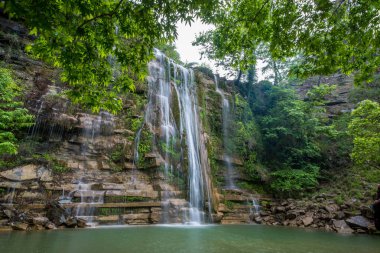 Güzel fantastik derin orman şelale, Adana, Turkey, Simit Şelalesi
