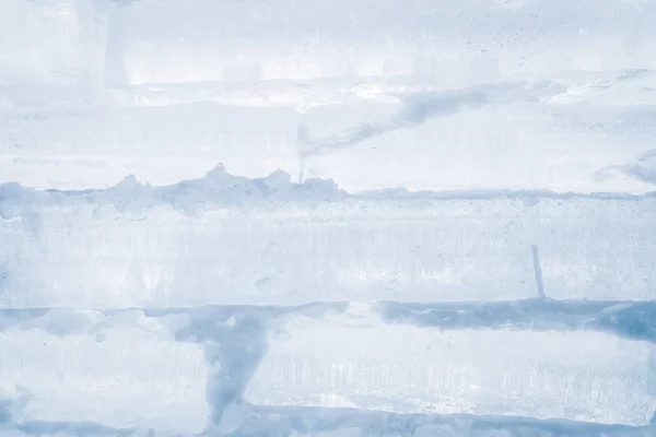 Winterblauer Hintergrund mit Schnee und Eis — Stockfoto