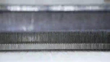 iç tekstil fabrikası. İplik üretim. Endüstriyel kavramı.