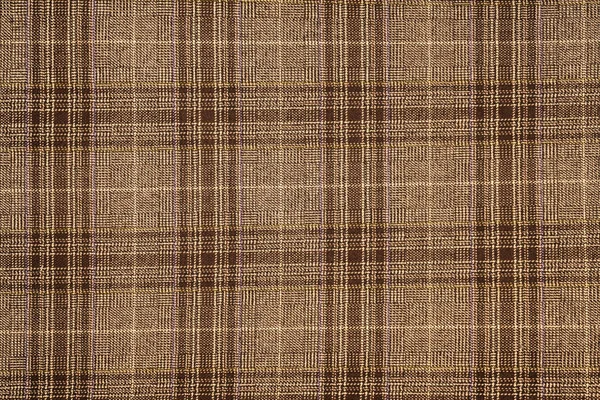 Tessuto di cotone naturale tartan plaid. texture piastrelle senza soluzione di continuità per lo sfondo — Foto Stock