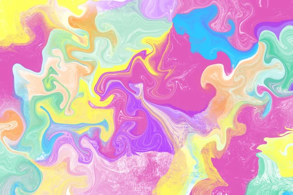 Colorful, abstract and creative paint illustration for backround — Stock Photo, Image