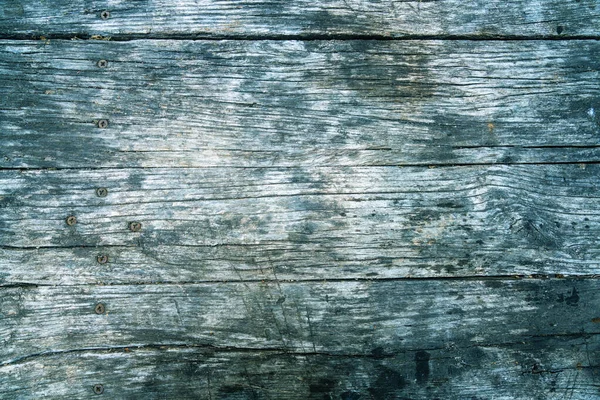 Grau lackiertes naturbelassenes altes Holz mit Maserungen für Hintergrund, Banner und Textur. — Stockfoto