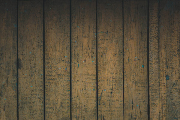 wall of wooden boards texture background.