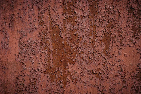 Rostige Zaunmauer mit verwischten Flecken. — Stockfoto