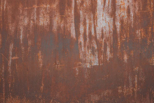 Fundo de ferrugem de metal, textura de ferrugem de ferro de metal velho, ferrugem na superfície — Fotografia de Stock