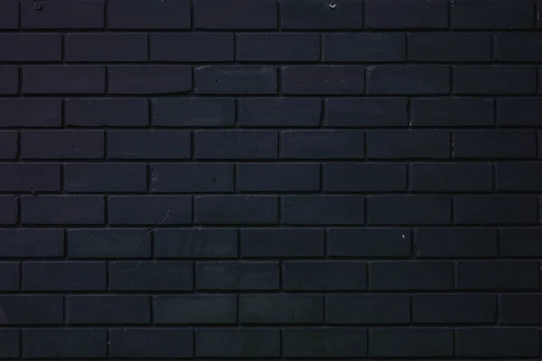 Black brick wall abstract photo of wall texture. — Stock Photo, Image