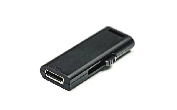 Chiavetta USB sullo sfondo bianco — Foto Stock