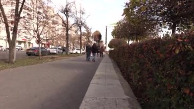 Voronezh, Rusya. 29 Eylül 2019. İnsanları sokağa taşıma zamanı.